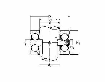 IMPA手冊 編號77376452300型推力軸承(圖1)