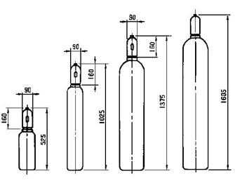 IMPA手冊 編號8501XX氮氣瓶(圖1)