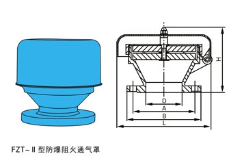 FZT阻火通氣帽(圖1)