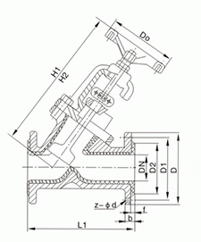 J45F46襯氟直流截止閥(圖1)