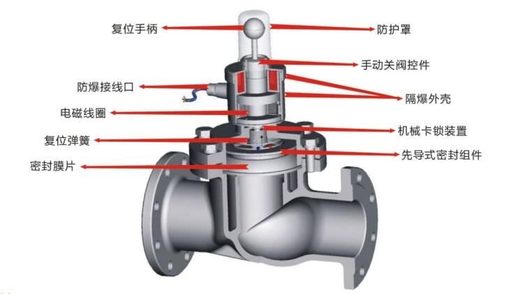 ZCRP天然氣防爆電磁閥(圖1)