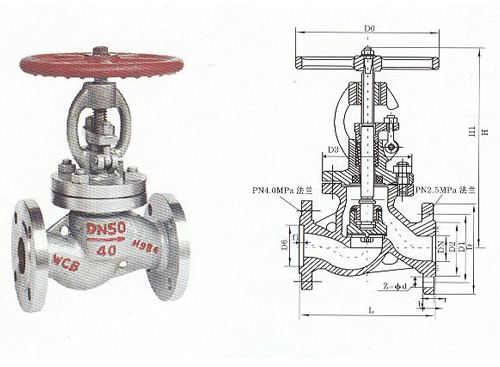 J41N液化氣專(zhuān)用截止閥(圖1)