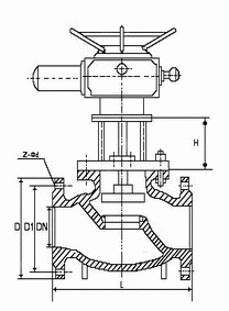 J941X,J944X電動(dòng)快開排泥閥(圖1)