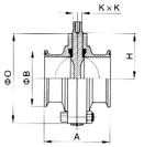 D81X衛(wèi)生級(jí)快裝蝶閥(圖2)