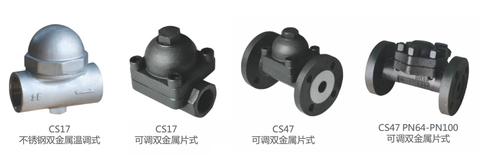 CS47H,CS17H可調(diào)式雙金屬片蒸汽疏水閥(圖1)