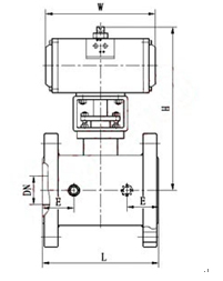 BQ641F,BQ641Y氣動保溫球閥(圖1)