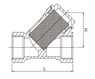 GL11H絲口過濾器(圖1)