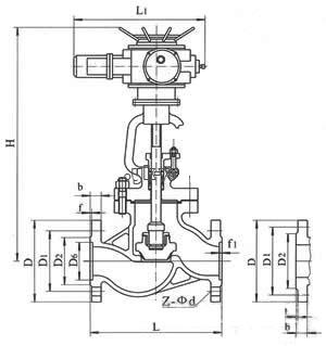 J941H礦用防爆電動(dòng)截止閥(圖1)