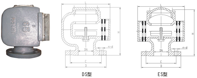 船用D、DS浮筒式油艙空氣管頭CB/T3594-94