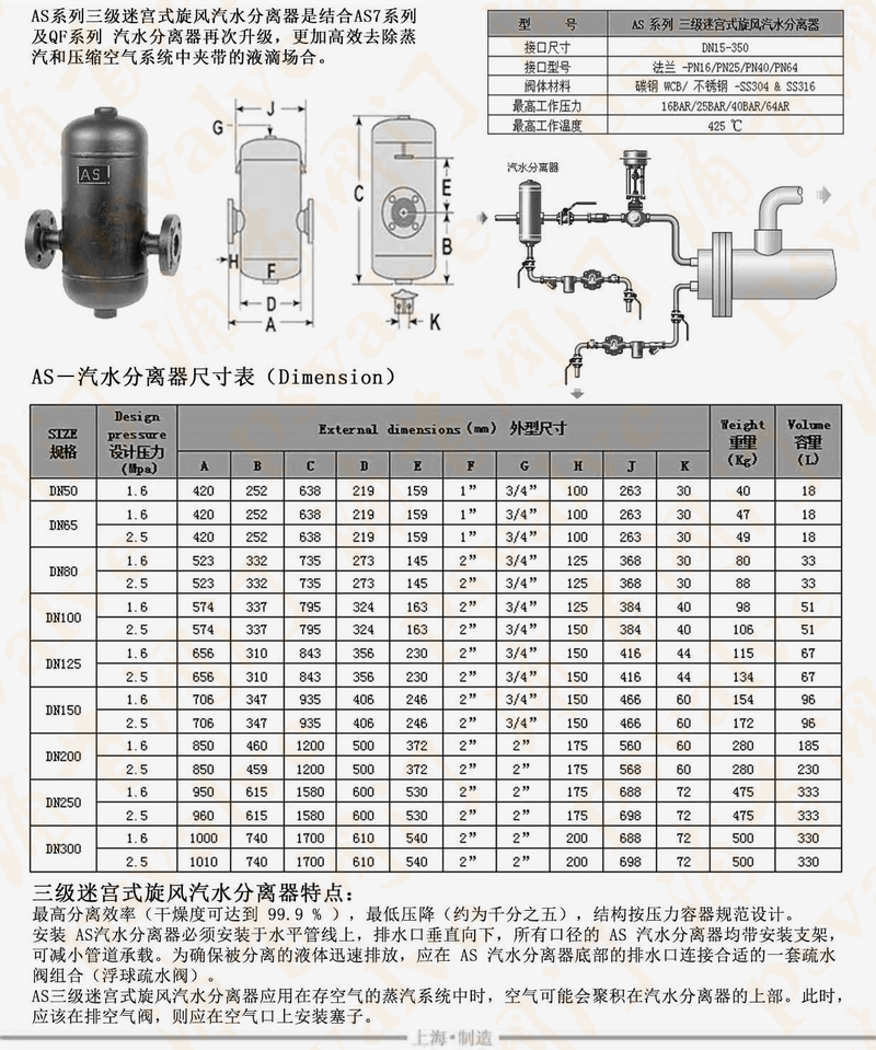 汽水分離器(圖2)