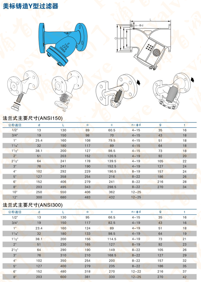 美標(biāo)Y型過(guò)濾器(圖2)