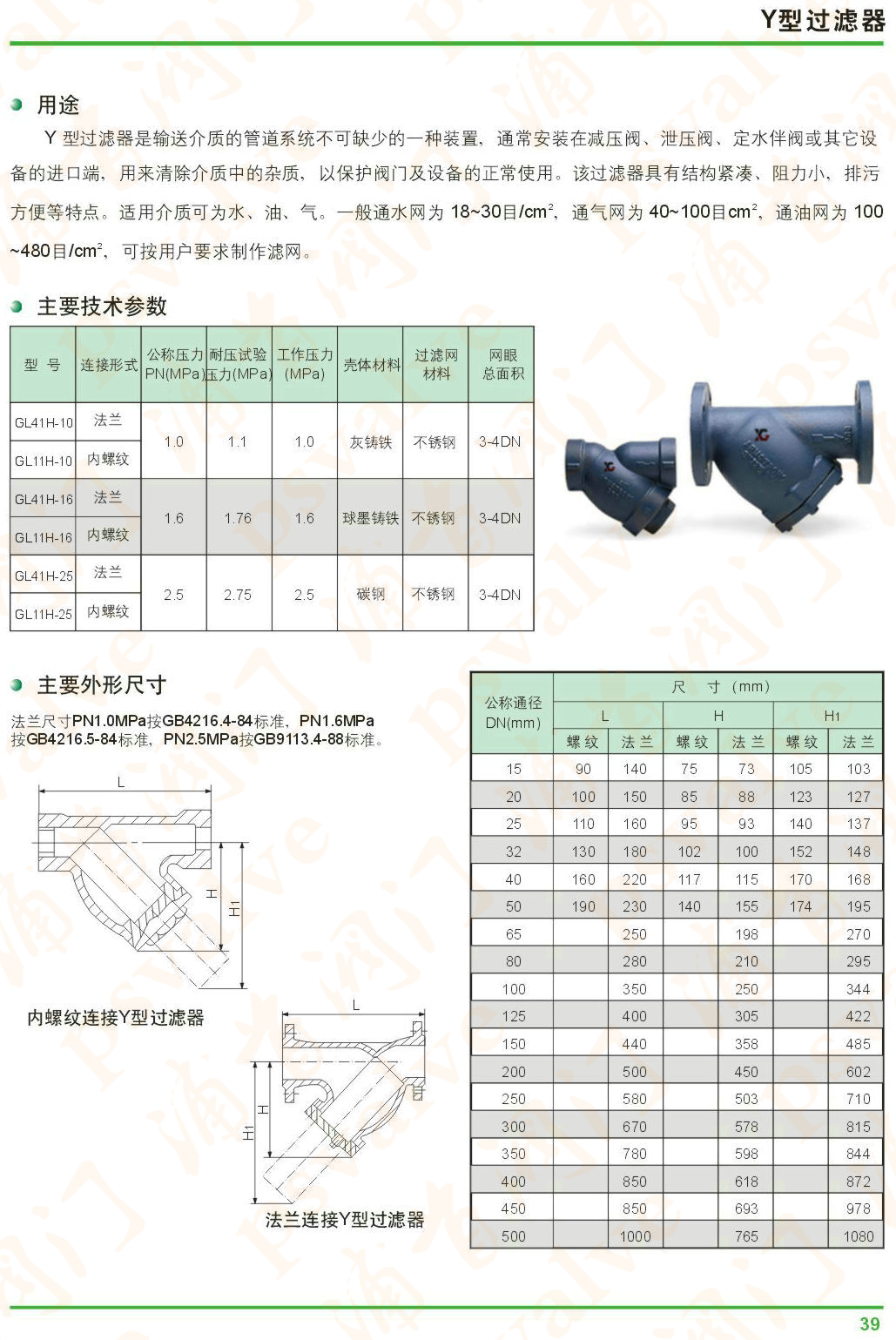 蒸汽過濾器(圖1)